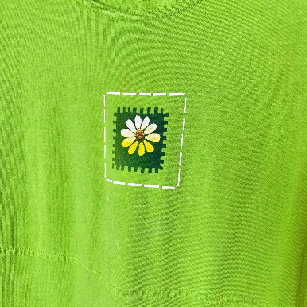 Cover Charge Vintage T-Shirt Dress with pockets Green Size Small - Picture 2 of 9